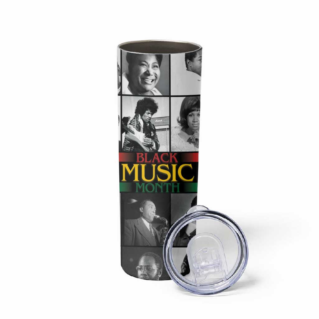 Black Music Month Legends Tribute Skinny Tumbler LT15