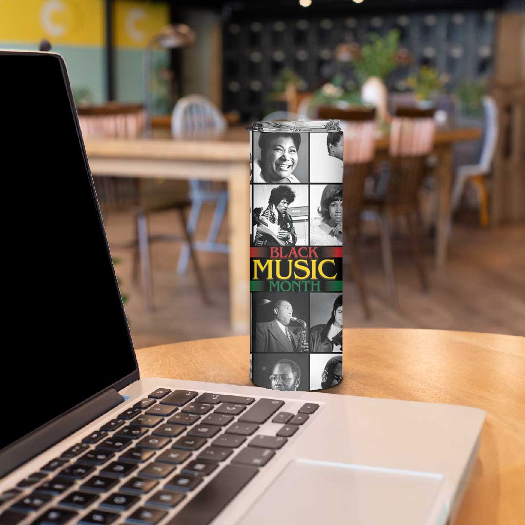 Black Music Month Legends Tribute Skinny Tumbler LT15