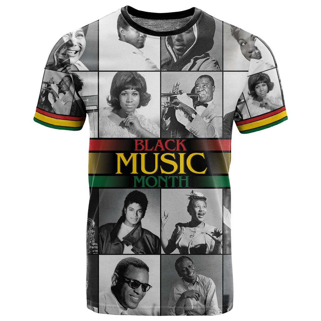 Black Music Month Legends Tribute T shirt LT15