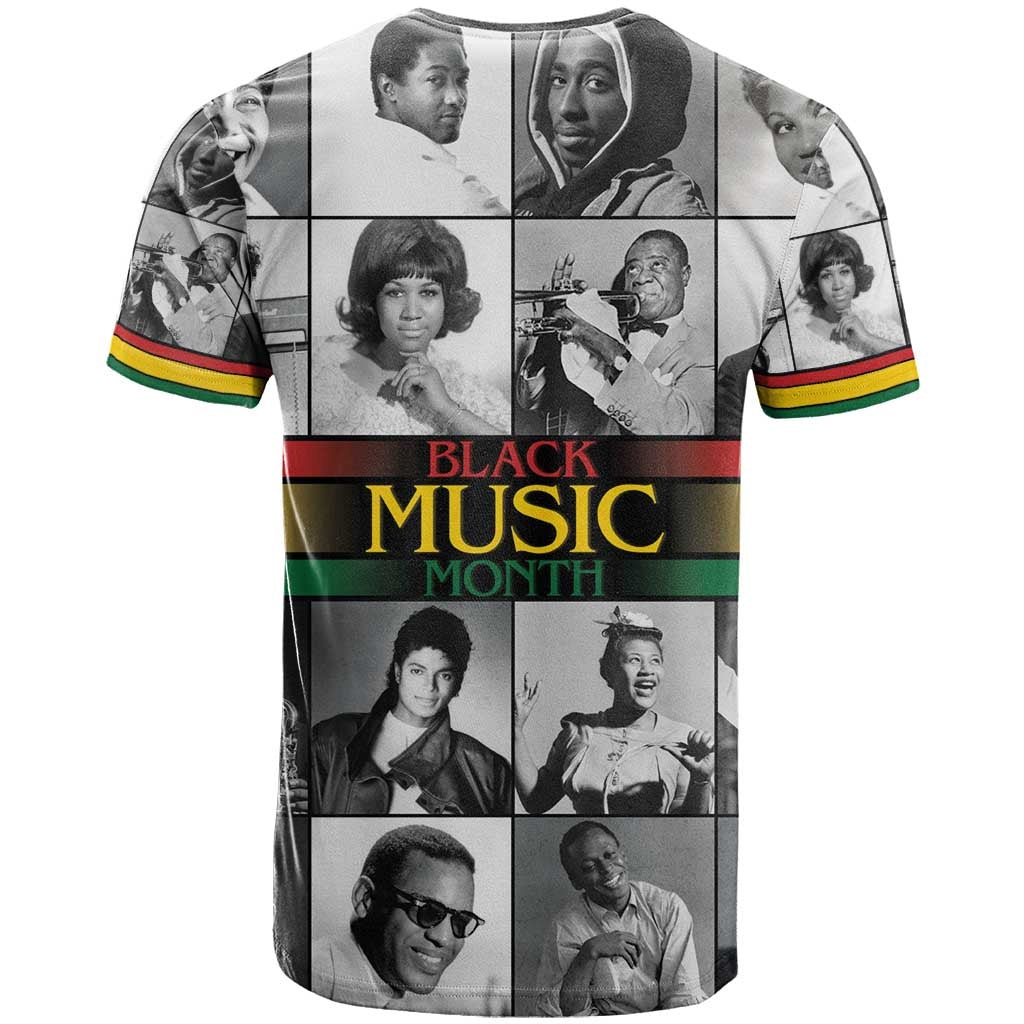 Black Music Month Legends Tribute T shirt LT15