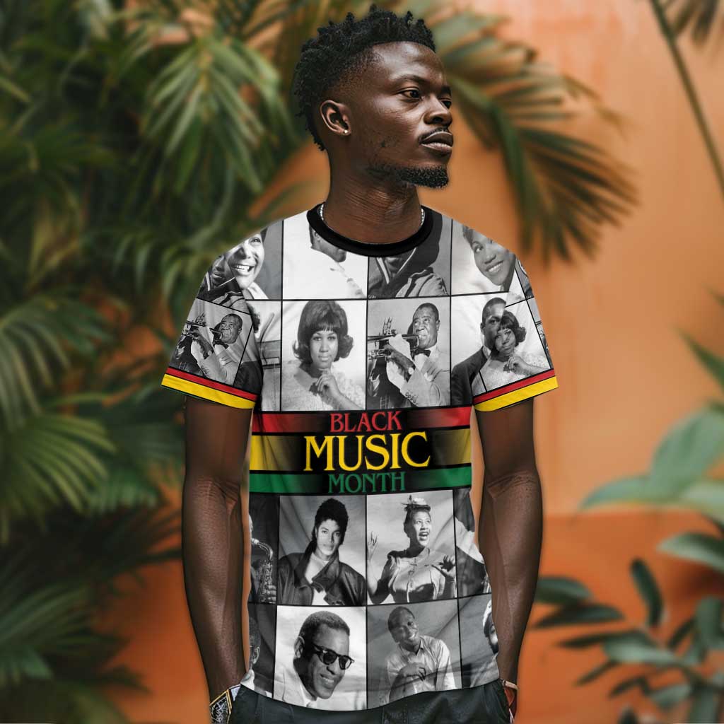 Black Music Month Legends Tribute T shirt LT15
