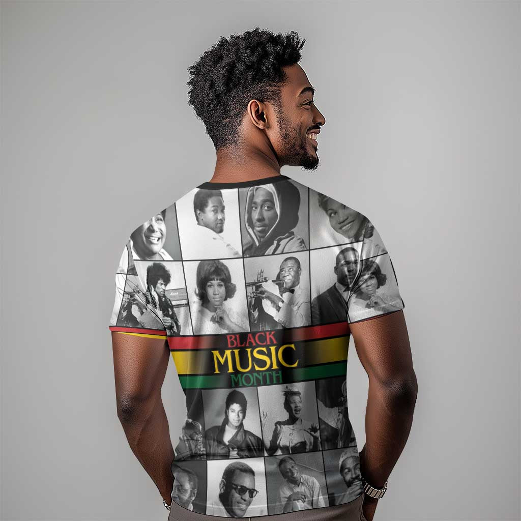 Black Music Month Legends Tribute T shirt LT15
