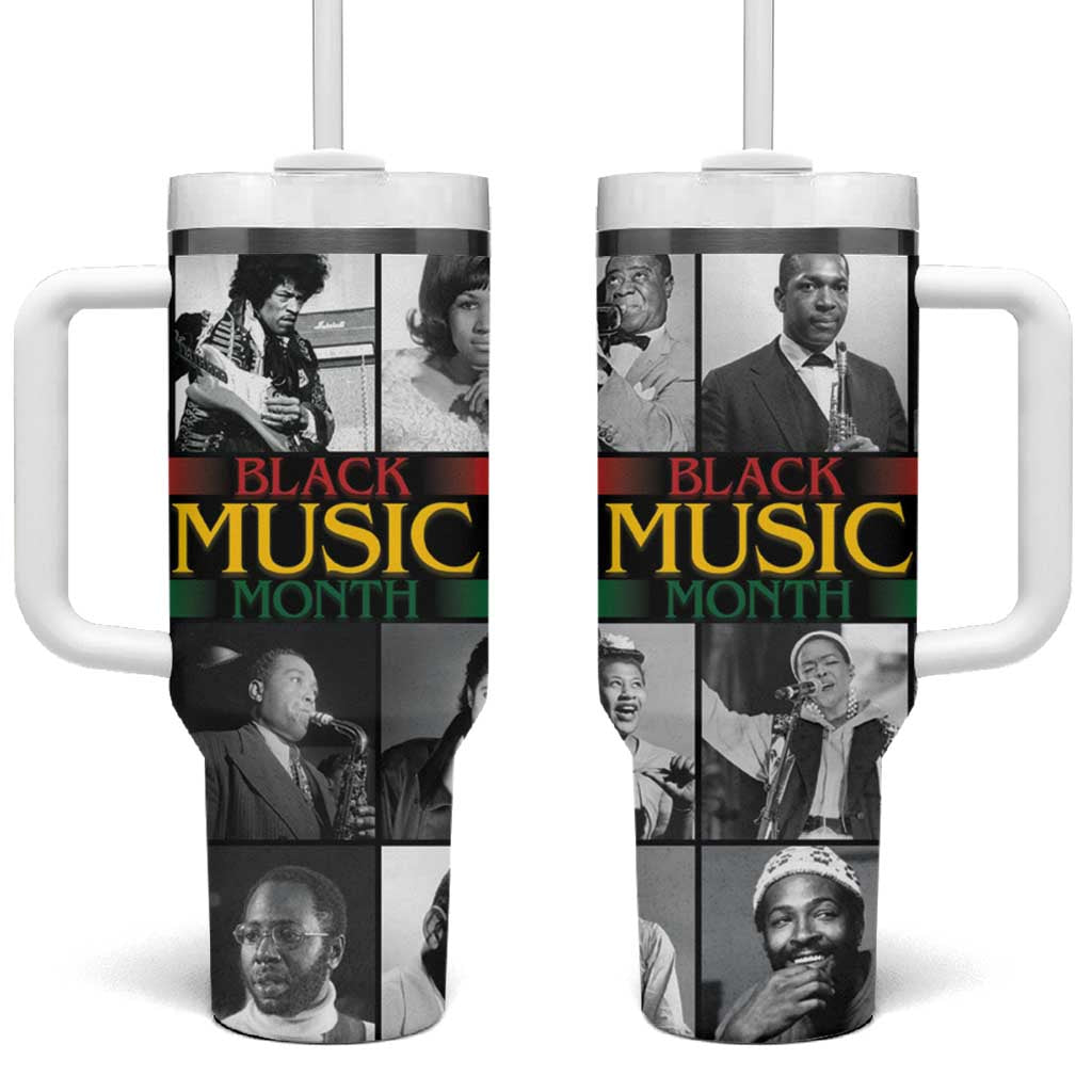 Black Music Month Legends Tribute Tumbler With Handle LT15