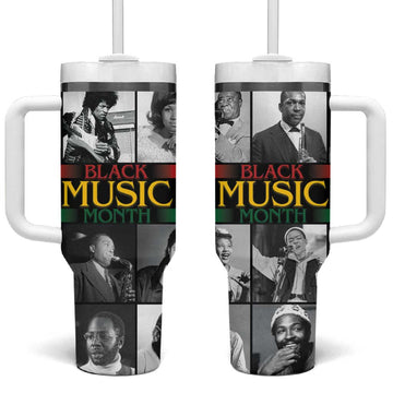 Black Music Month Legends Tribute Tumbler With Handle LT15