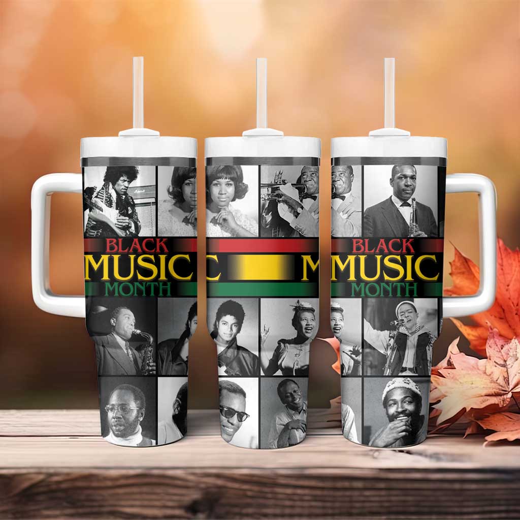 Black Music Month Legends Tribute Tumbler With Handle LT15