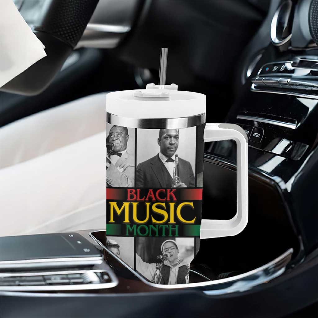 Black Music Month Legends Tribute Tumbler With Handle LT15