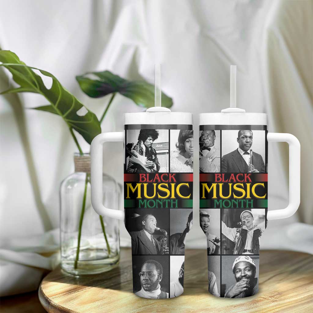 Black Music Month Legends Tribute Tumbler With Handle LT15