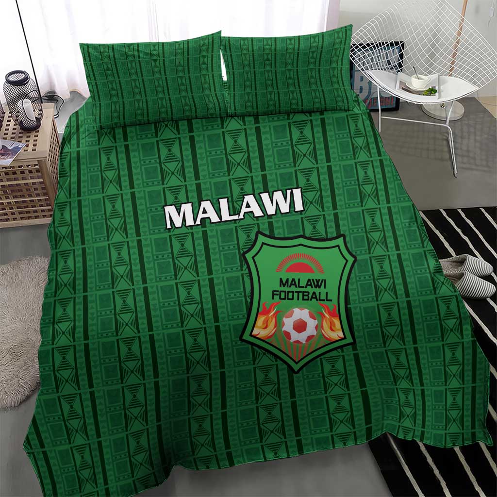 Malawi Football Bedding Set Go Champions - Green LT15