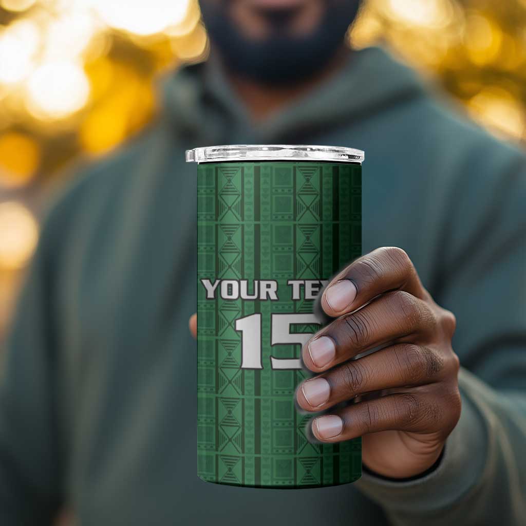 Custom Malawi Football 4 in 1 Can Cooler Tumbler Go Champions - Green LT15