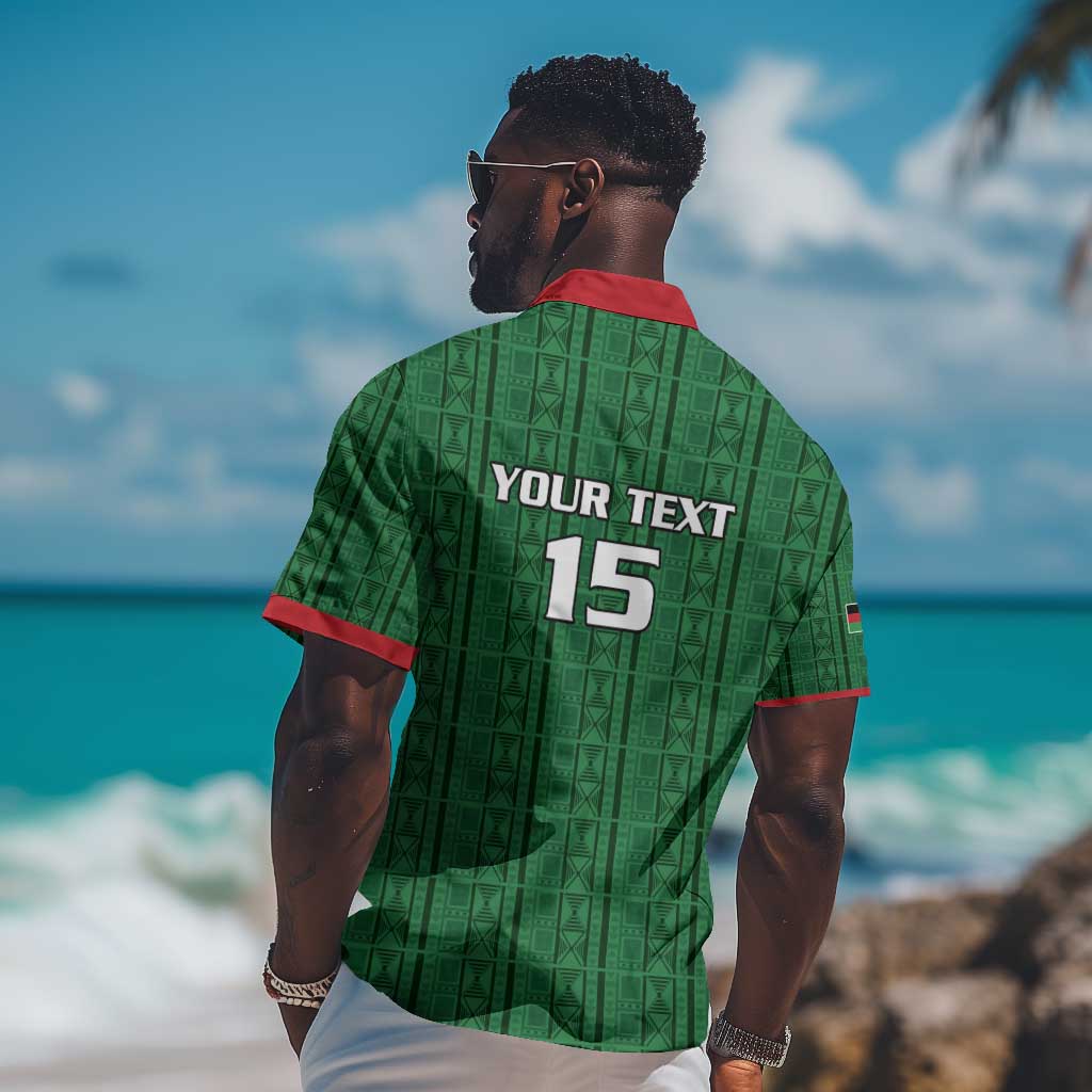 Custom Malawi Football Hawaiian Shirt Go Champions - Green LT15
