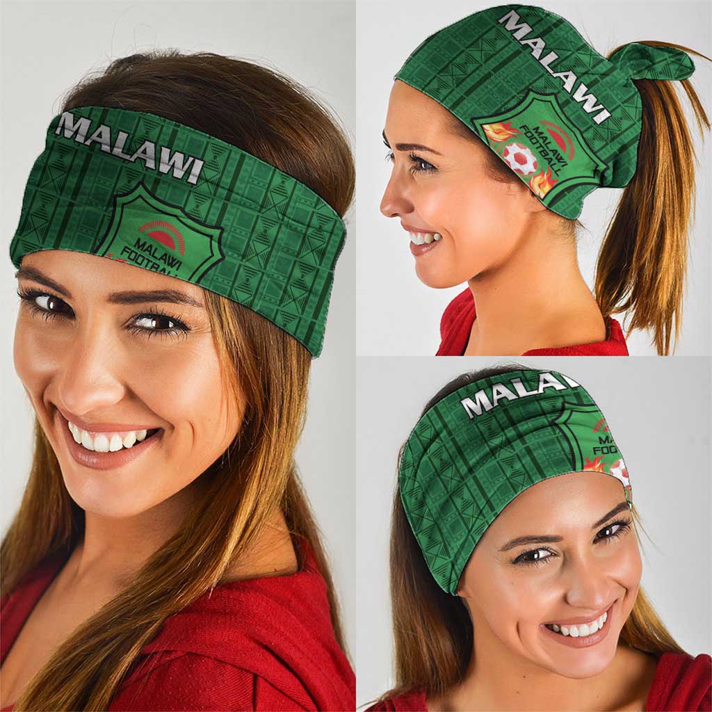 Malawi Football Neck Gaiter Come On Flames - Green LT15