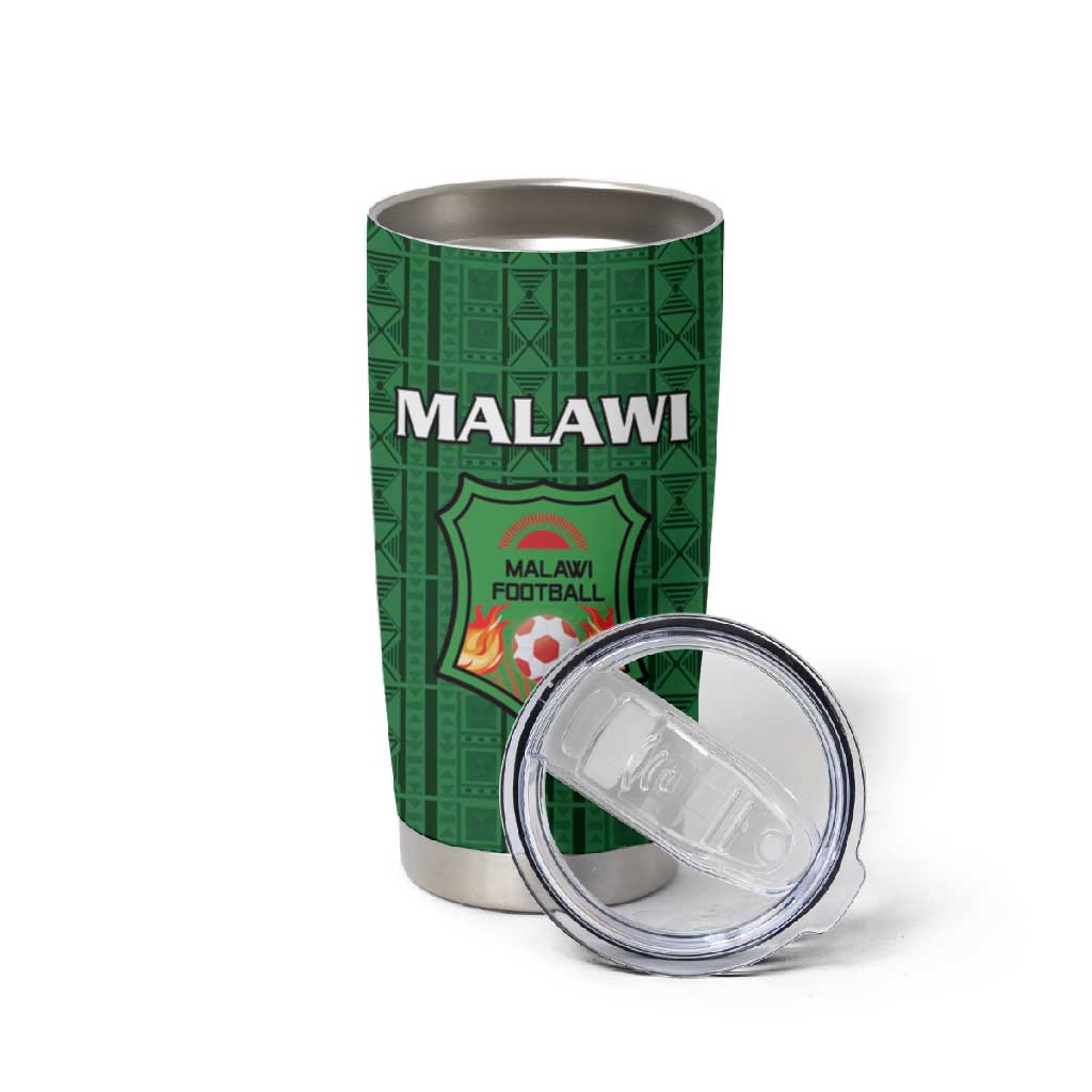 Custom Malawi Football Tumbler Cup Go Champions - Green LT15