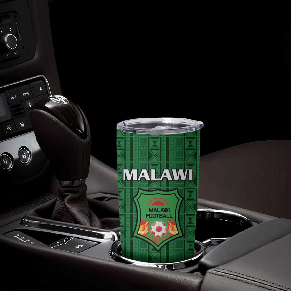 Custom Malawi Football Tumbler Cup Go Champions - Green LT15