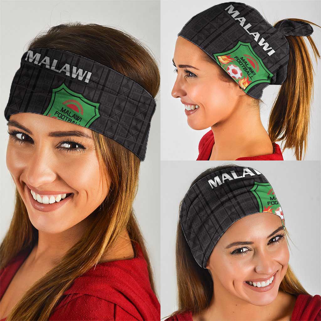 Malawi Football Neck Gaiter Come On Flames - Black LT15