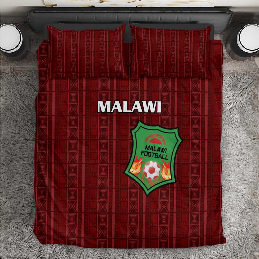 Malawi Football Bedding Set Go Champions - Red LT15
