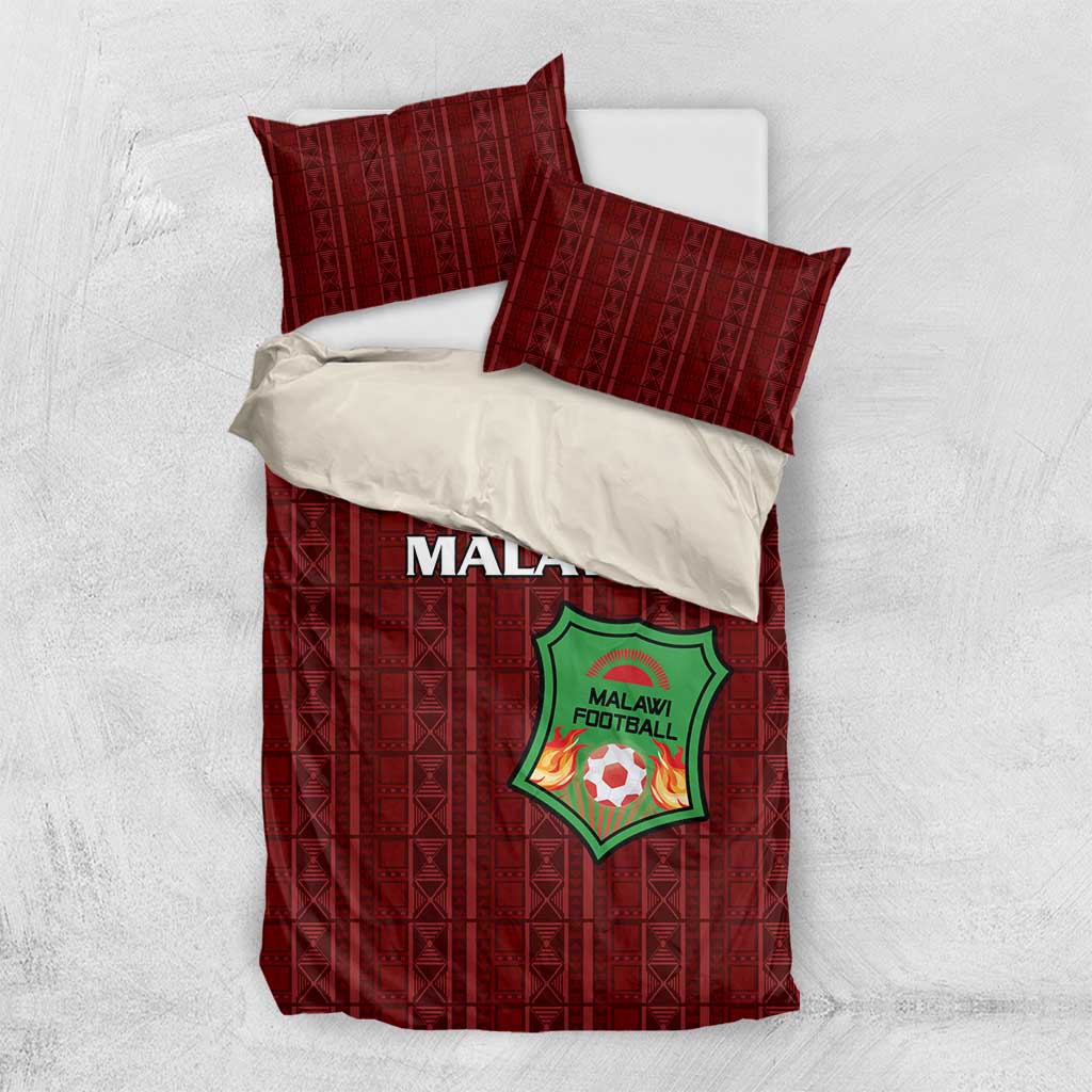 Malawi Football Bedding Set Go Champions - Red LT15