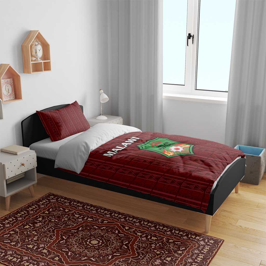 Malawi Football Bedding Set Go Champions - Red LT15