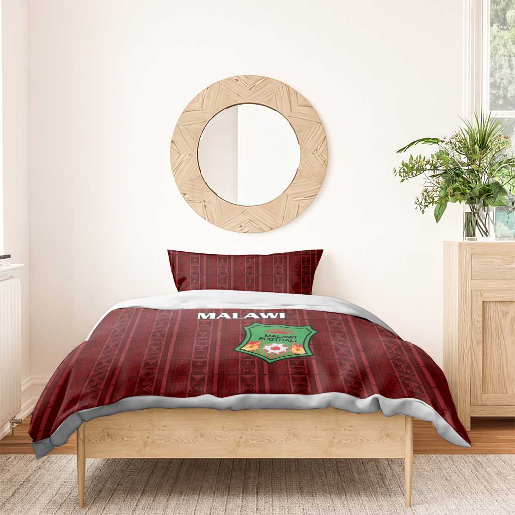 Malawi Football Bedding Set Go Champions - Red LT15
