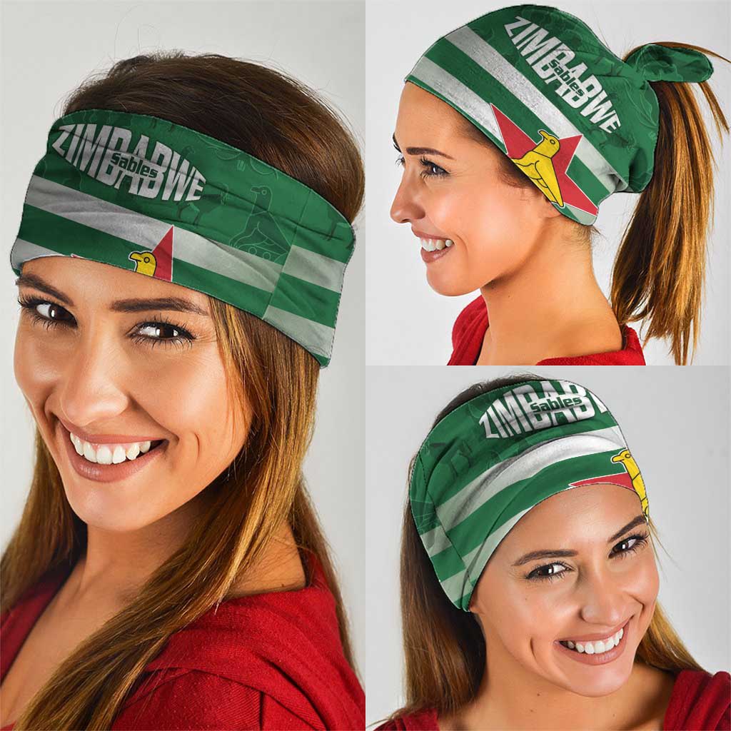 Rugby Zimbabwe Custom Neck Gaiter Go Champions Sables LT15