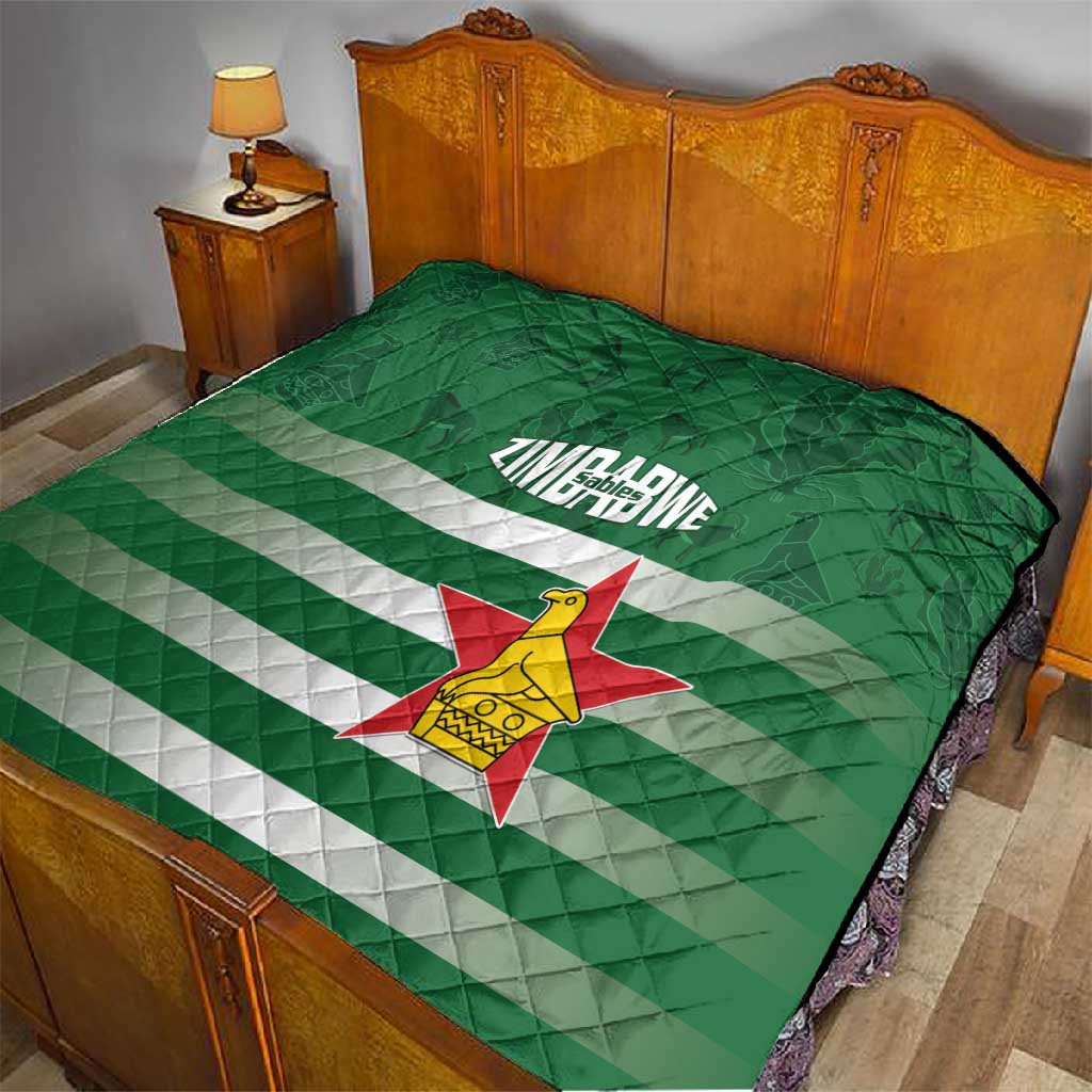 Rugby Zimbabwe Quilt Go Champions Sables LT15