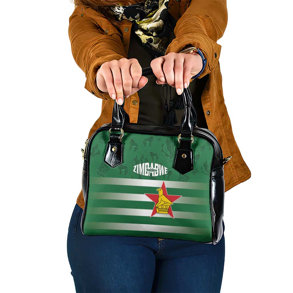 Rugby Zimbabwe Shoulder Handbag Go Champions Sables LT15