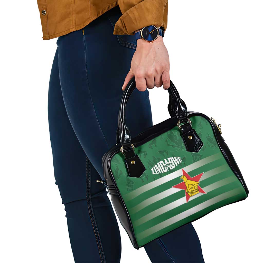 Rugby Zimbabwe Shoulder Handbag Go Champions Sables LT15