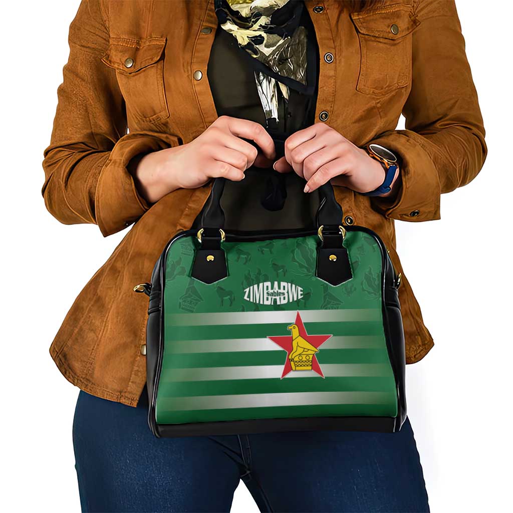 Rugby Zimbabwe Shoulder Handbag Go Champions Sables LT15
