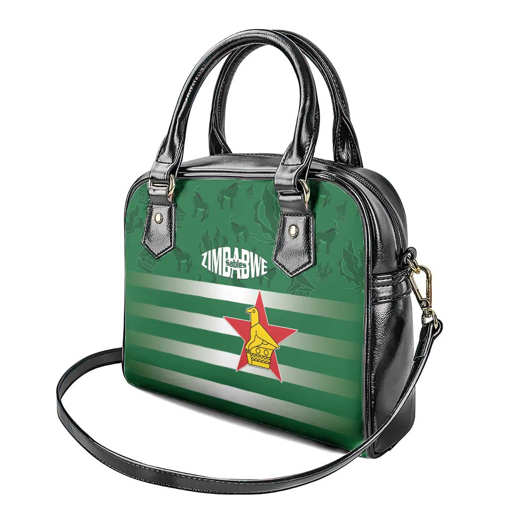 Rugby Zimbabwe Shoulder Handbag Go Champions Sables LT15