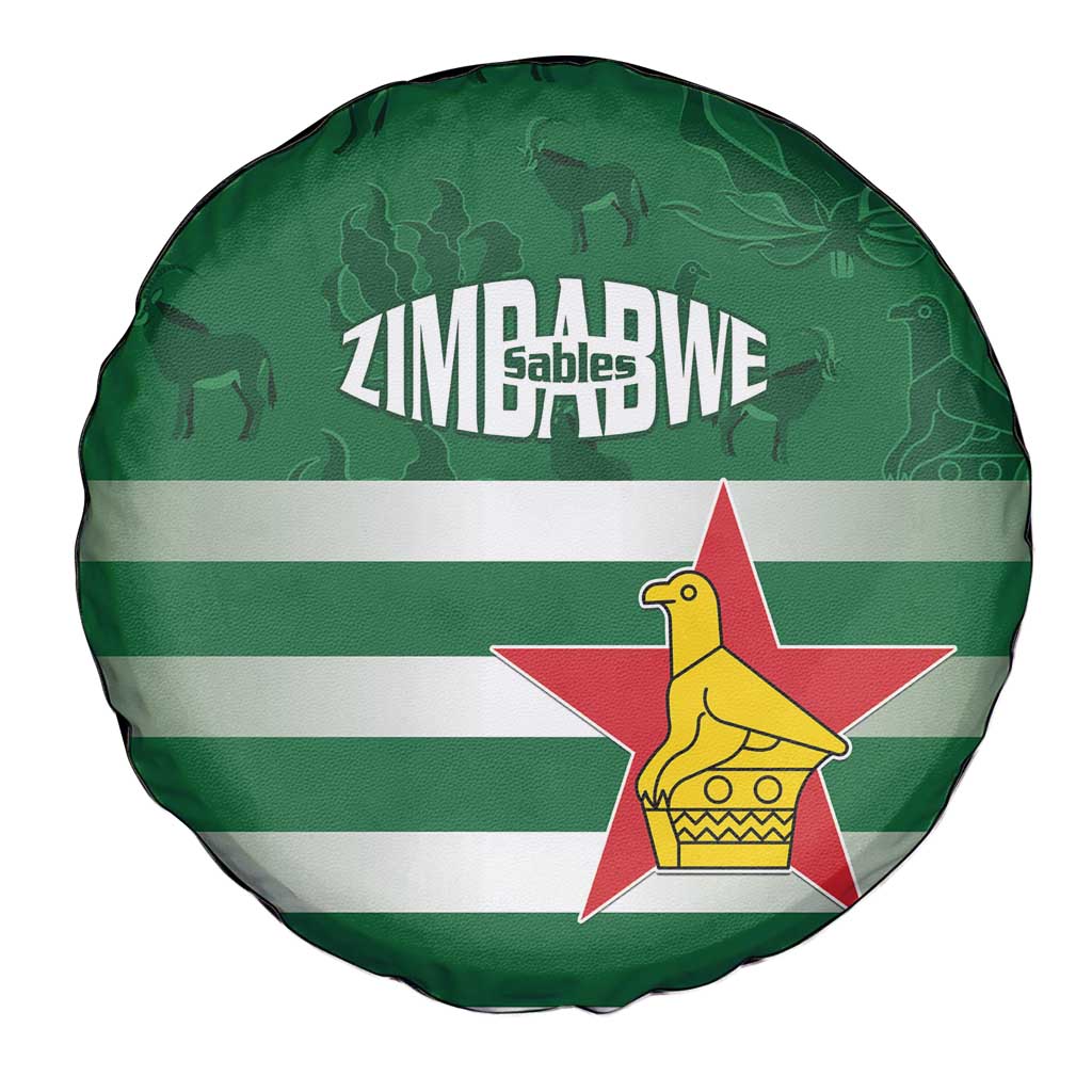 Rugby Zimbabwe Spare Tire Cover Go Champions Sables LT15