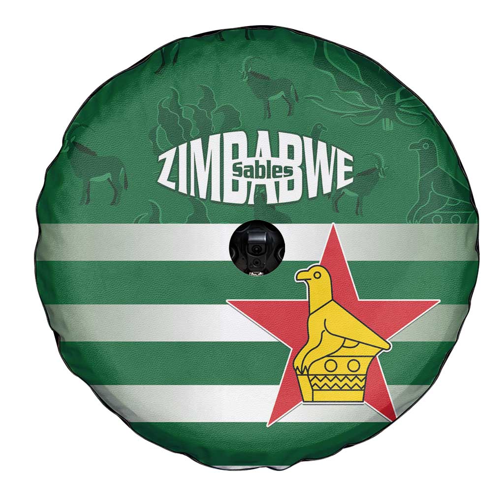 Rugby Zimbabwe Spare Tire Cover Go Champions Sables LT15