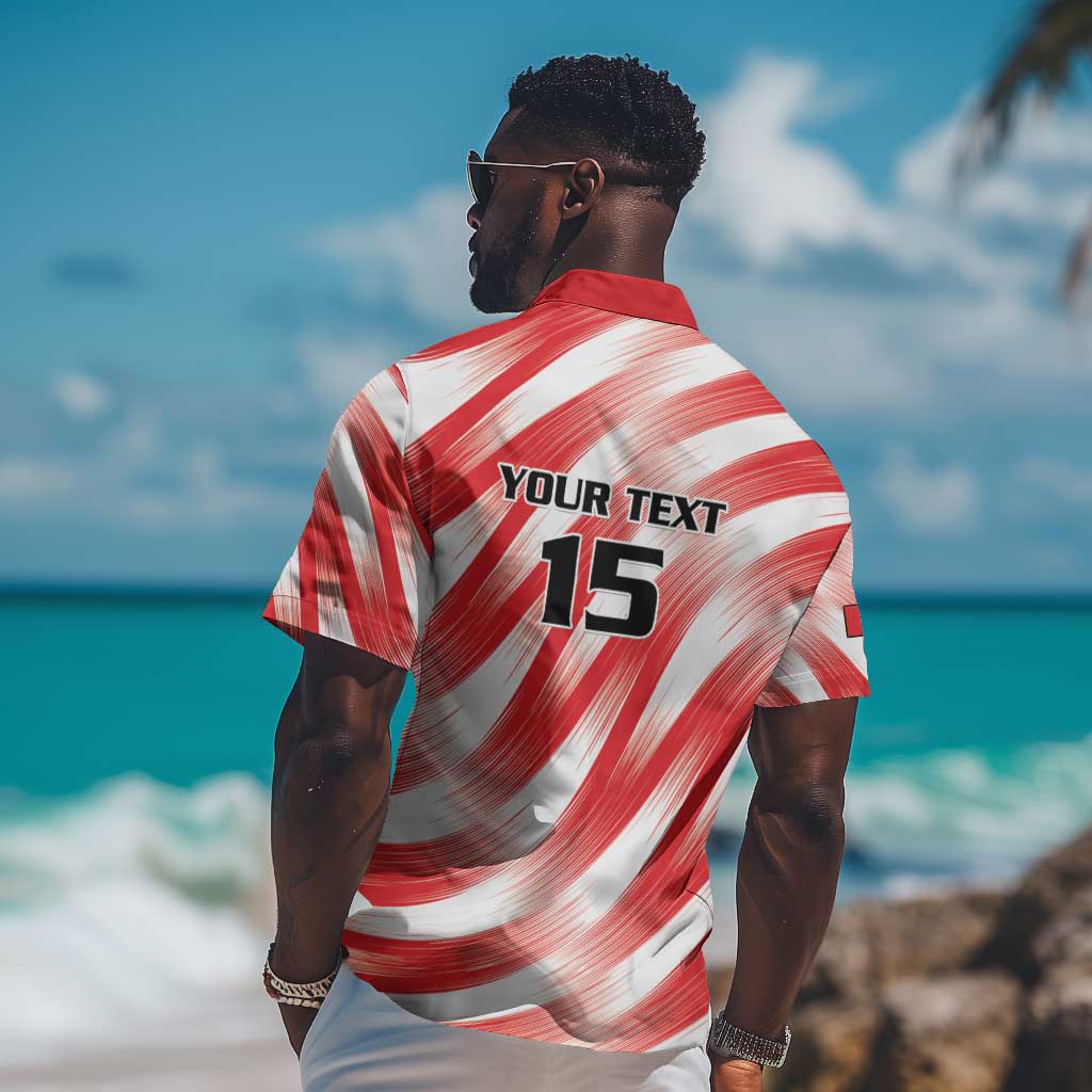 Afro Basketball Tunisia Custom Hawaiian Shirt Go Eagles of Carthage LT15