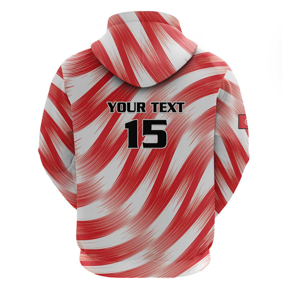 Custom Tunisia Basketball Hoodie Go Eagles of Carthage LT15