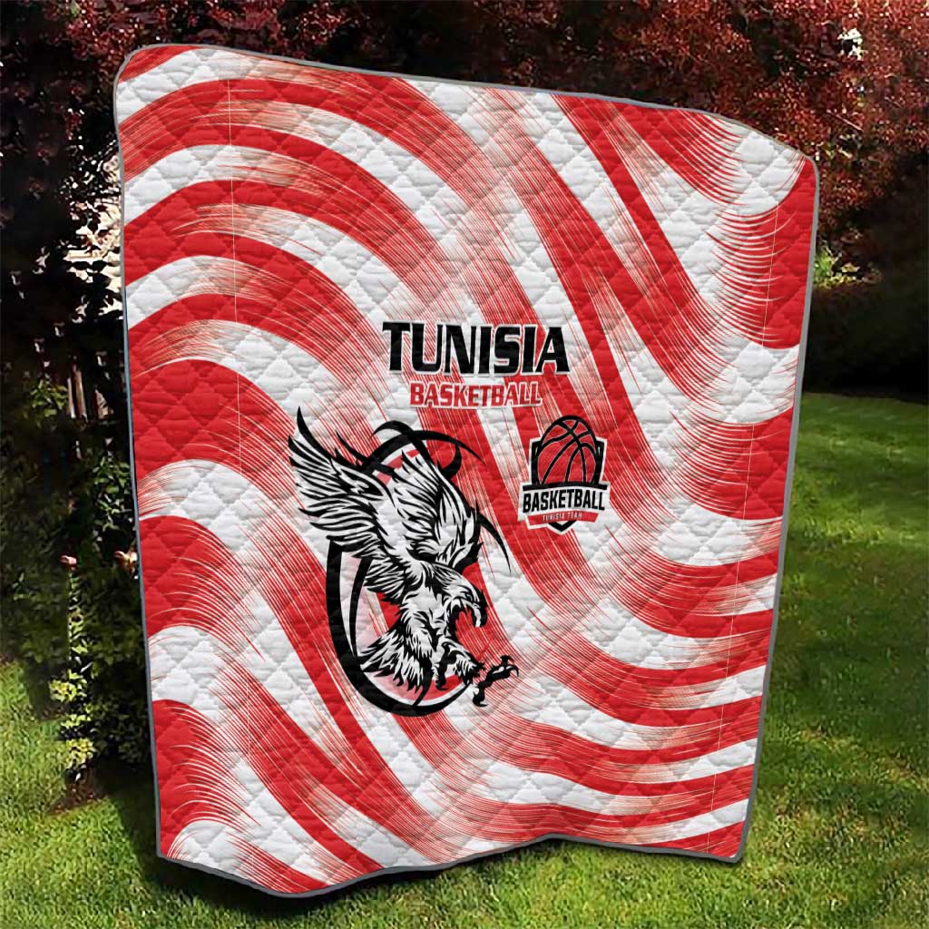 Afro Basketball Tunisia Quilt Go Eagles of Carthage LT15