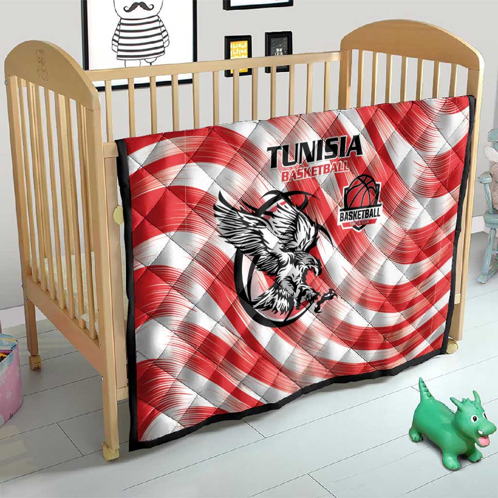 Afro Basketball Tunisia Quilt Go Eagles of Carthage LT15