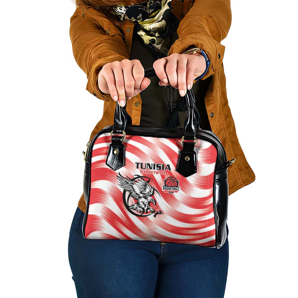 Tunisia Basketball Shoulder Handbag Go Eagles of Carthage LT15