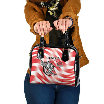 Tunisia Basketball Shoulder Handbag Go Eagles of Carthage LT15