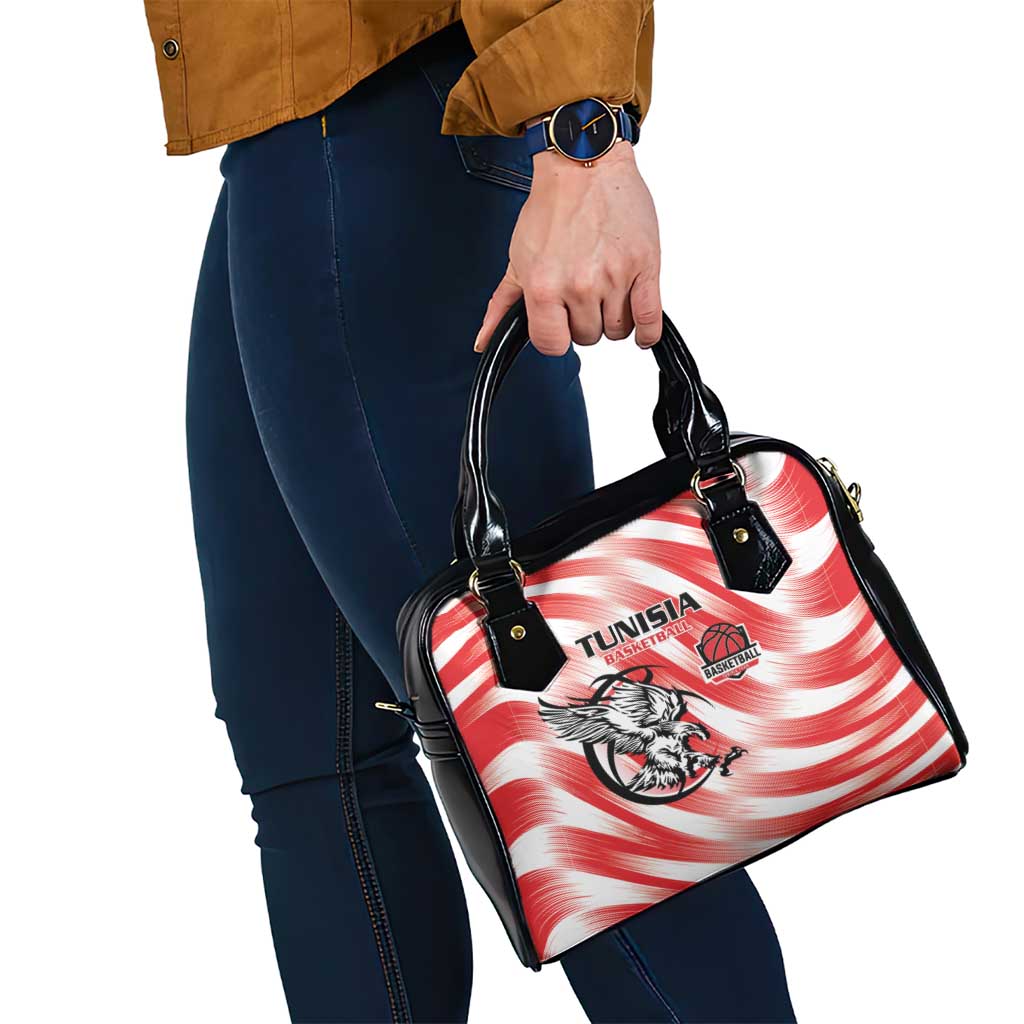 Tunisia Basketball Shoulder Handbag Go Eagles of Carthage LT15