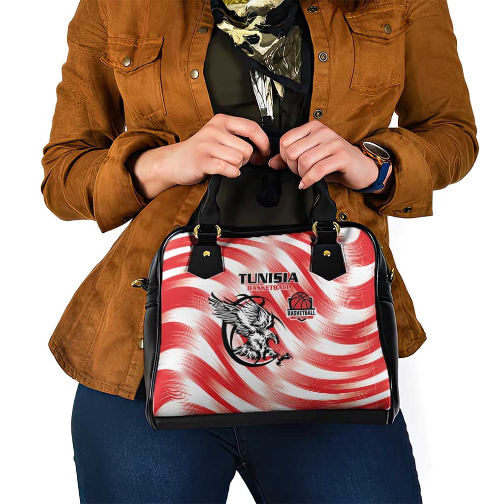 Tunisia Basketball Shoulder Handbag Go Eagles of Carthage LT15