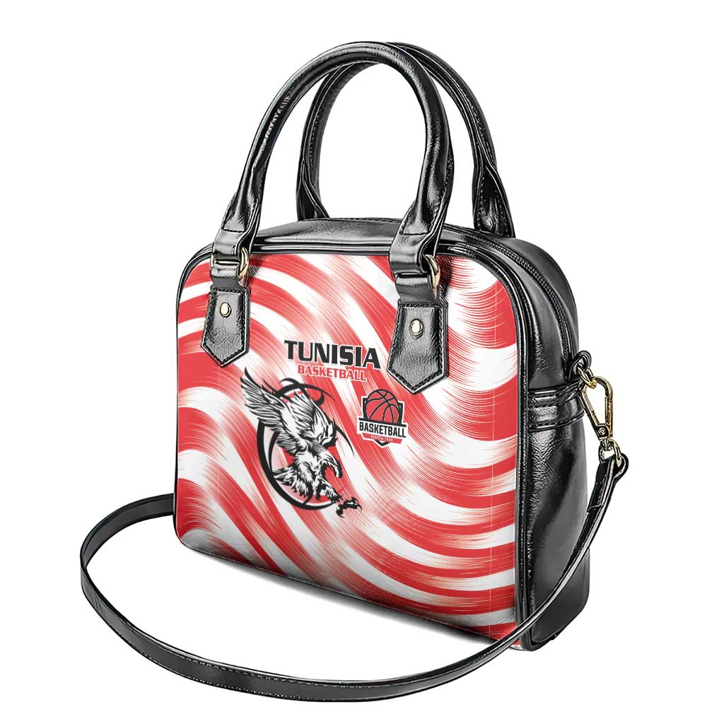 Tunisia Basketball Shoulder Handbag Go Eagles of Carthage LT15