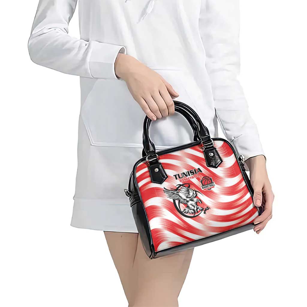 Tunisia Basketball Shoulder Handbag Go Eagles of Carthage LT15