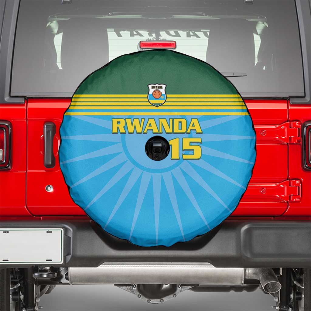 Custom Rwanda Basketball Spare Tire Cover Go Champions LT15