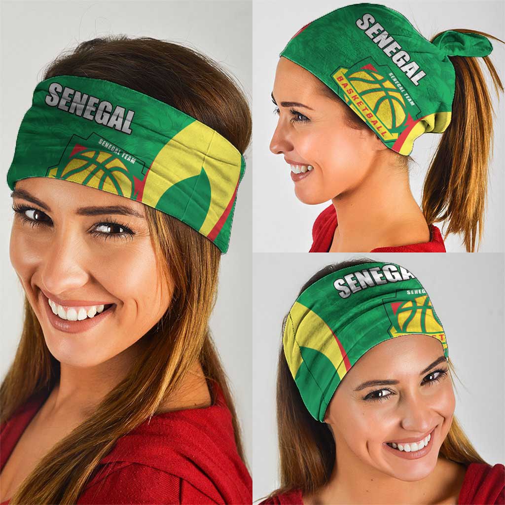 Custom Senegal Basketball Neck Gaiter Go Champions Lions LT15