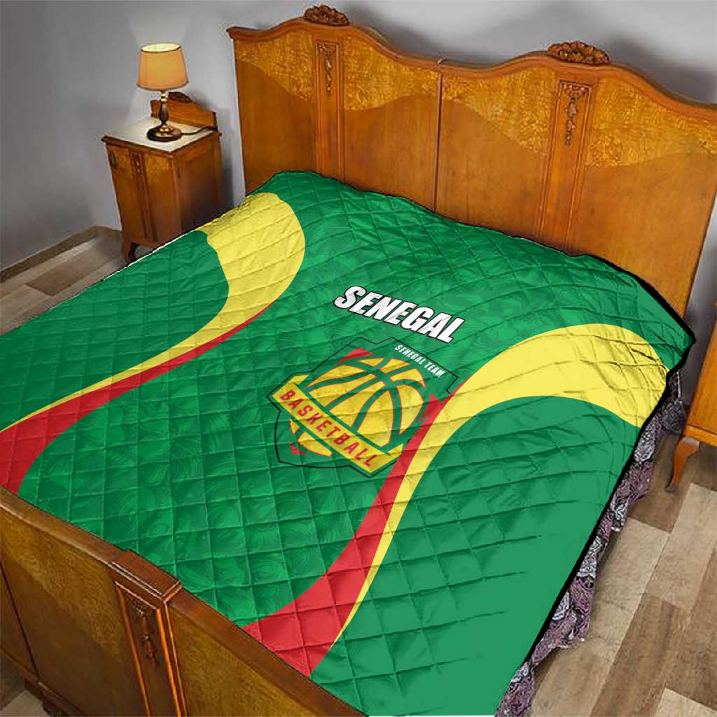 Afro Basketball Senegal Custom Quilt Go Champions Lions LT15