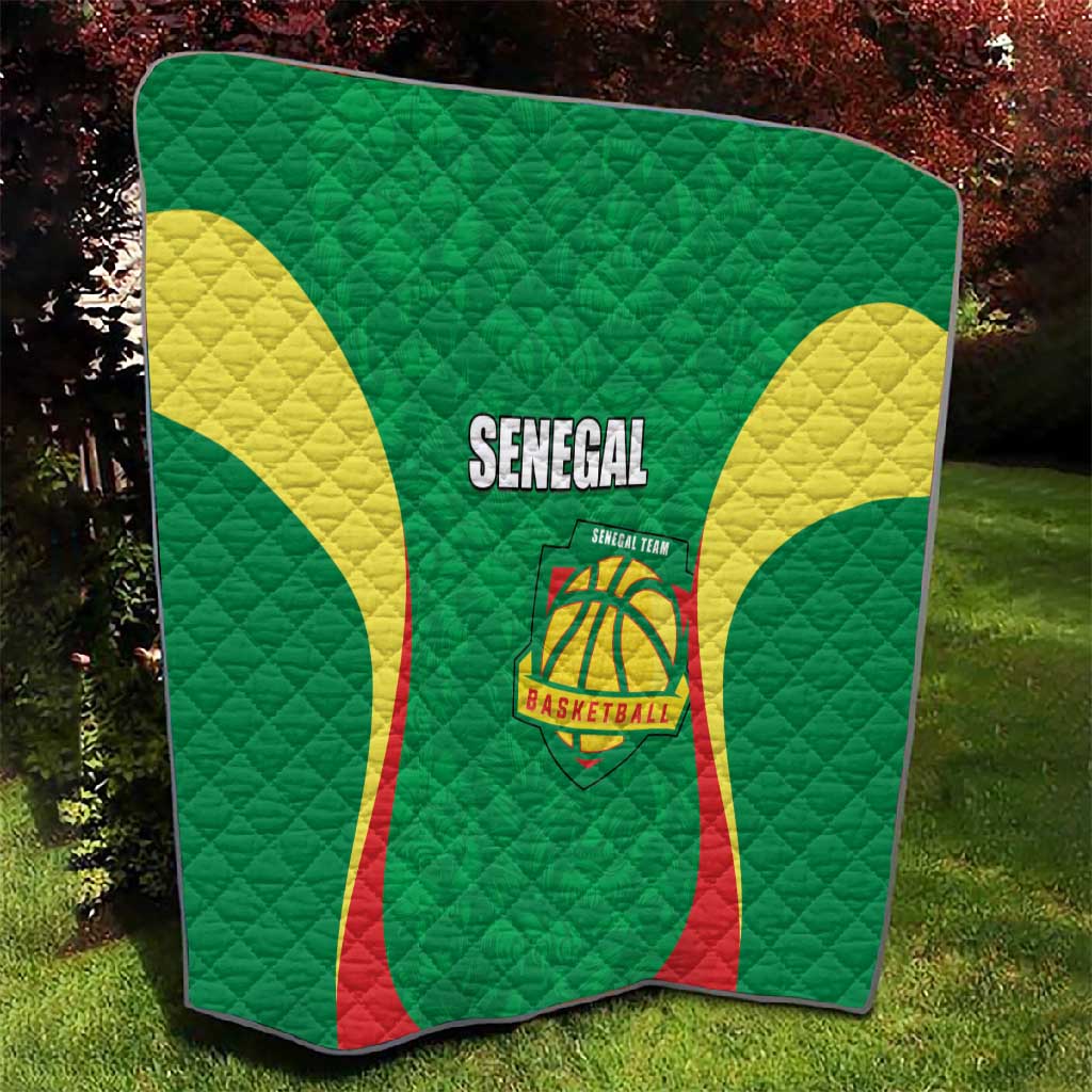 Afro Basketball Senegal Custom Quilt Go Champions Lions LT15