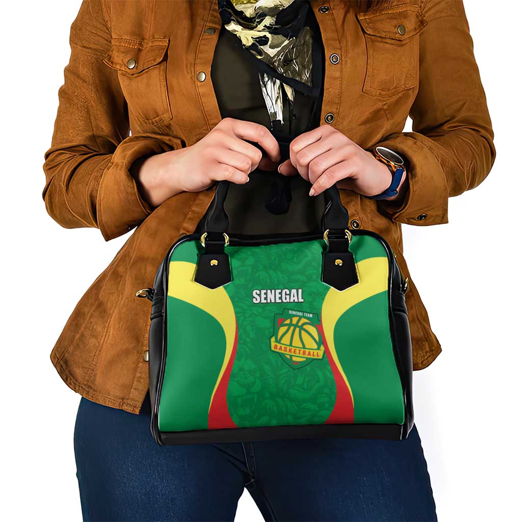 Custom Senegal Basketball Shoulder Handbag Go Champions Lions LT15