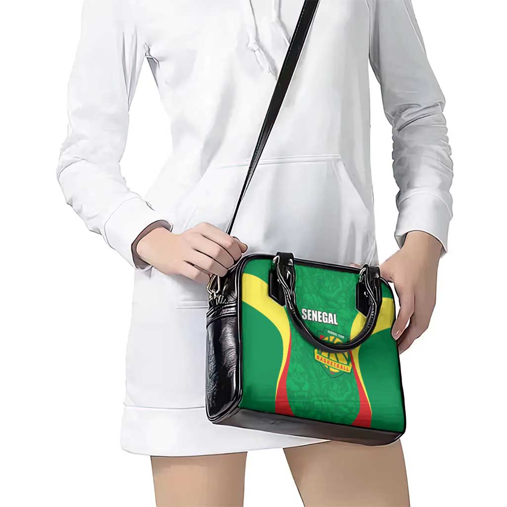 Custom Senegal Basketball Shoulder Handbag Go Champions Lions LT15