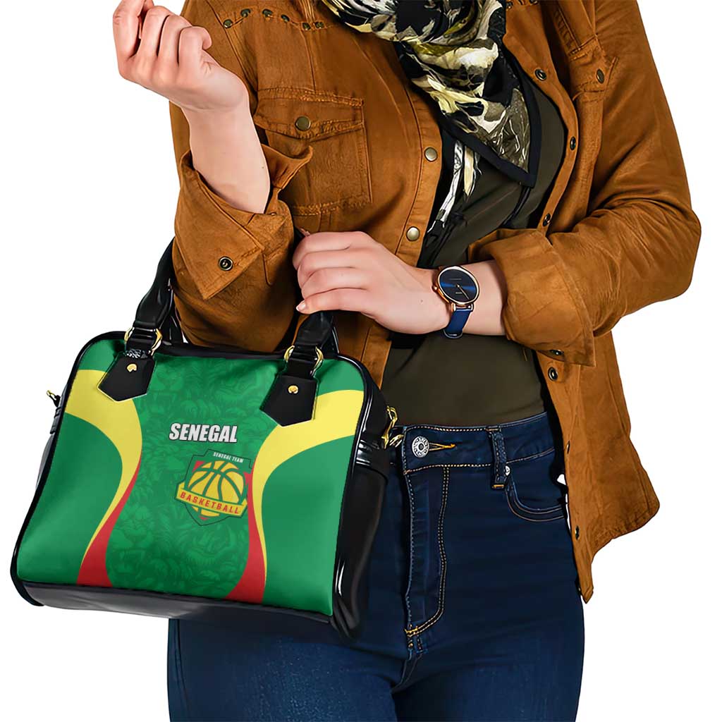 Custom Senegal Basketball Shoulder Handbag Go Champions Lions LT15