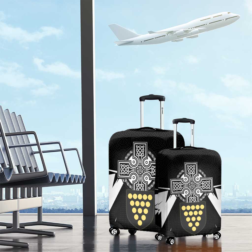Cornwall Celtic Cross Luggage Cover Coat Of Arms With Celtic Pattern LT15