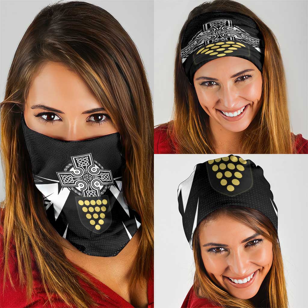 Cornwall Celtic Cross Neck Gaiter Coat Of Arms With Celtic Pattern LT15