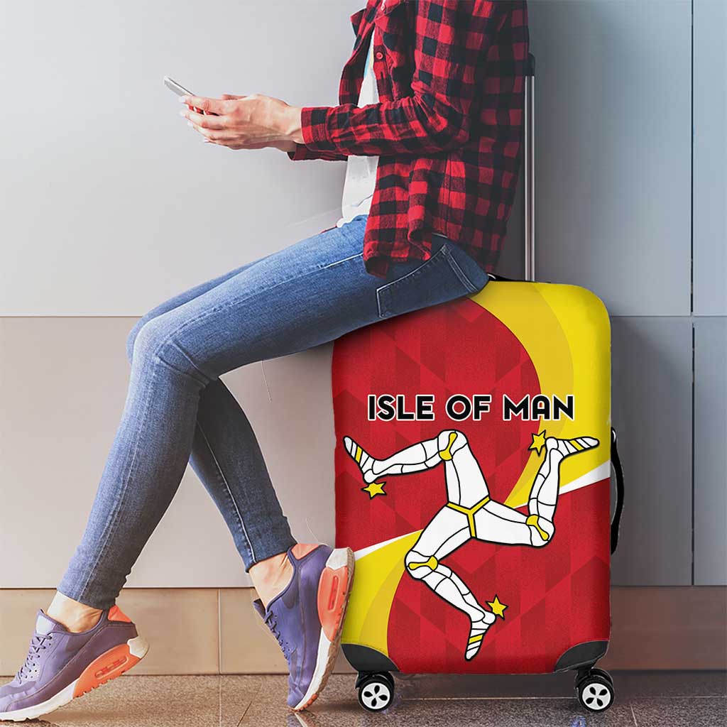 Isle of Man Luggage Cover Triskele Ny Tree Cassyn LT15